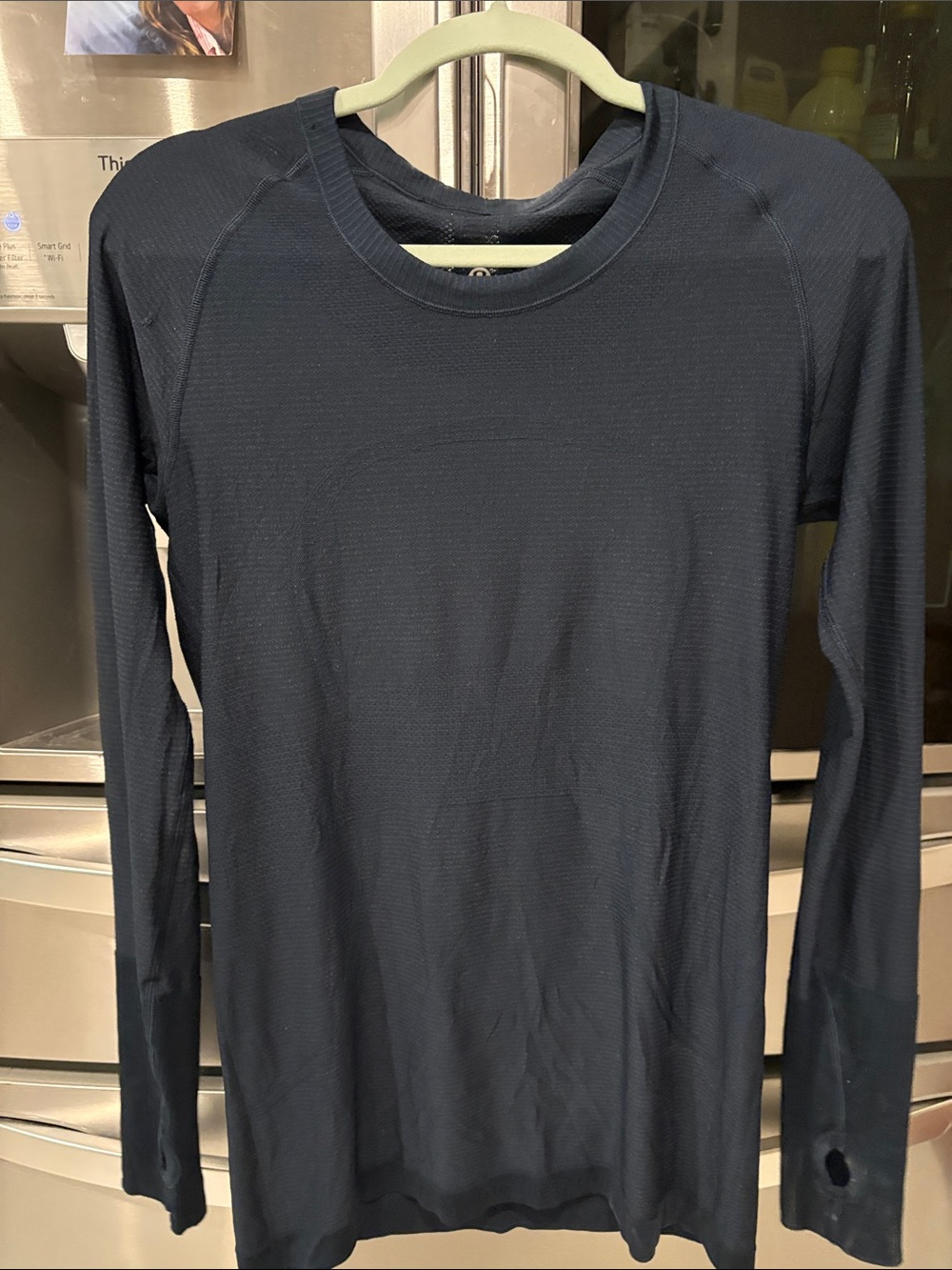 lululemon Long-Sleeve Crew in Dark Navy-